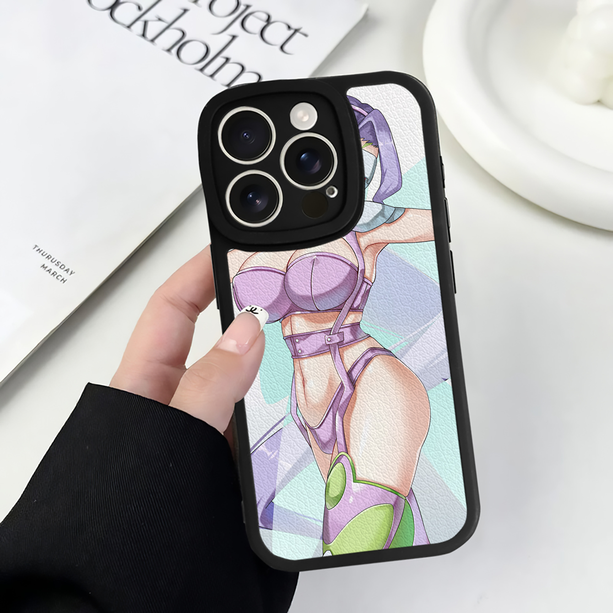 （画像用） Digimon デジタルモンスター/デジモン 【iPhone 16シリーズ対応】シリコンスマホケース（レザー調） 材質：シリコン